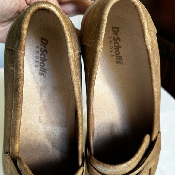 Dr. Scholl’s Platform Loafers Women Size 10 Tan - Picture 7 of 11